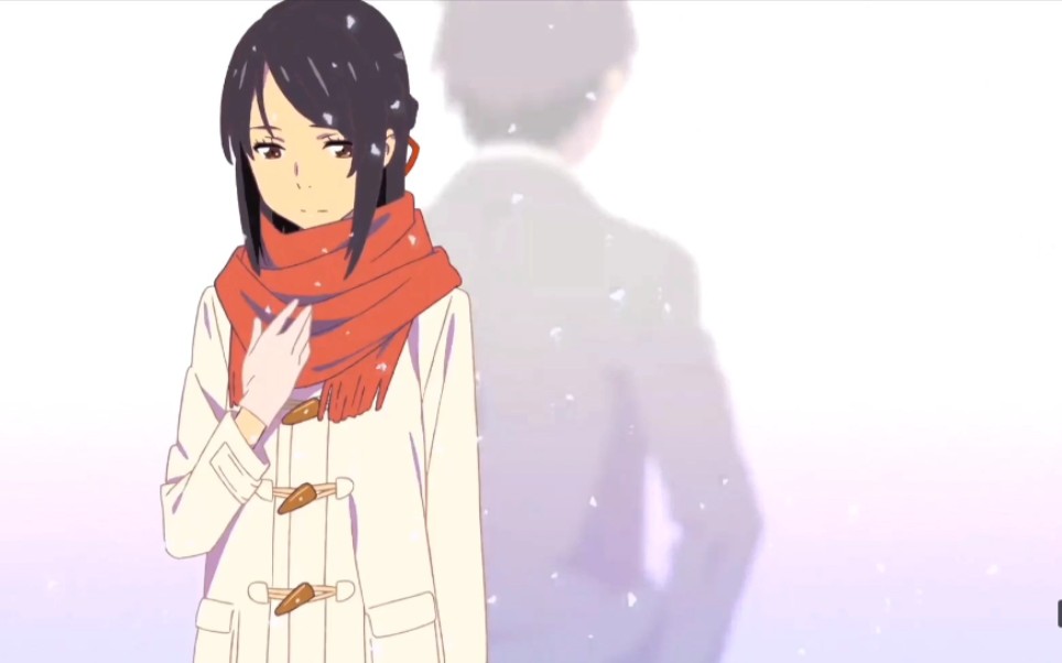 电影你的名字配上夏婉安的天黑了