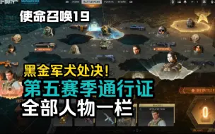 Télécharger la video: 【COD19】第五赛季通行证人物一栏，西部幽灵组合包爆出