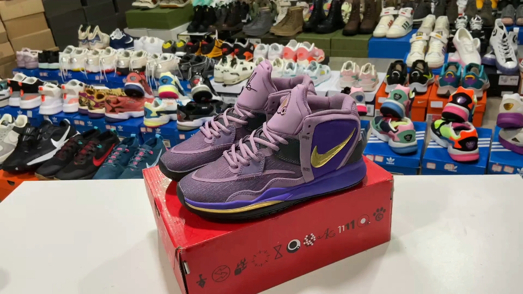 灭世纯原可实战耐克nike kyrie 8欧文8代 室内休闲运动中帮篮球鞋