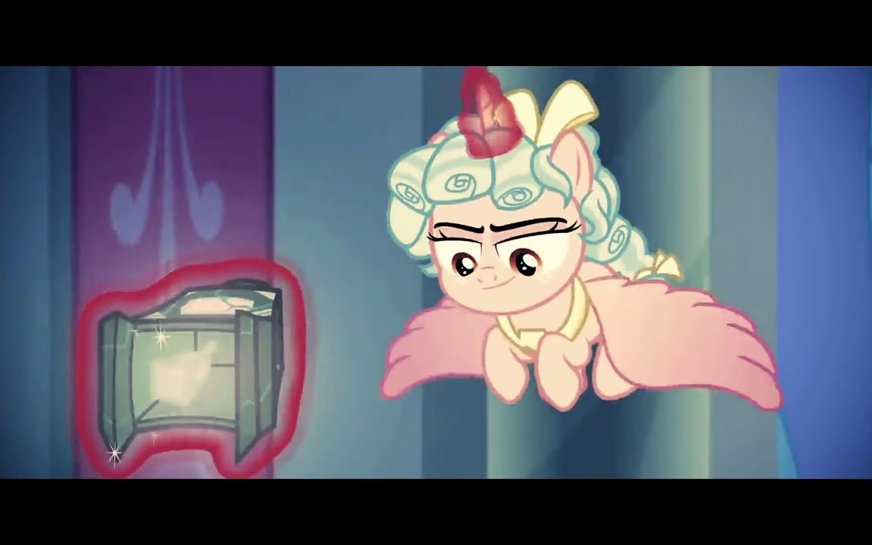 [twilighlot] cozy glows attack at the canterlot castle, but in