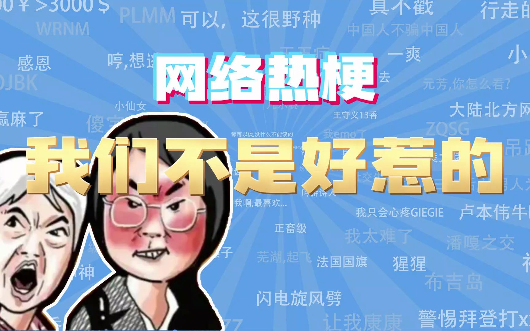 [图]【网梗课代表】我们不是好惹的是什么梗？