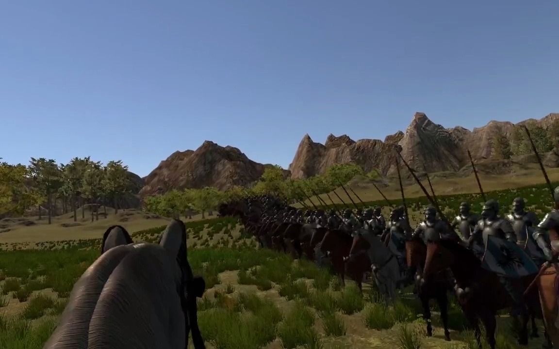用vr游戏还原指环王洛汗骑兵冲锋大场面!