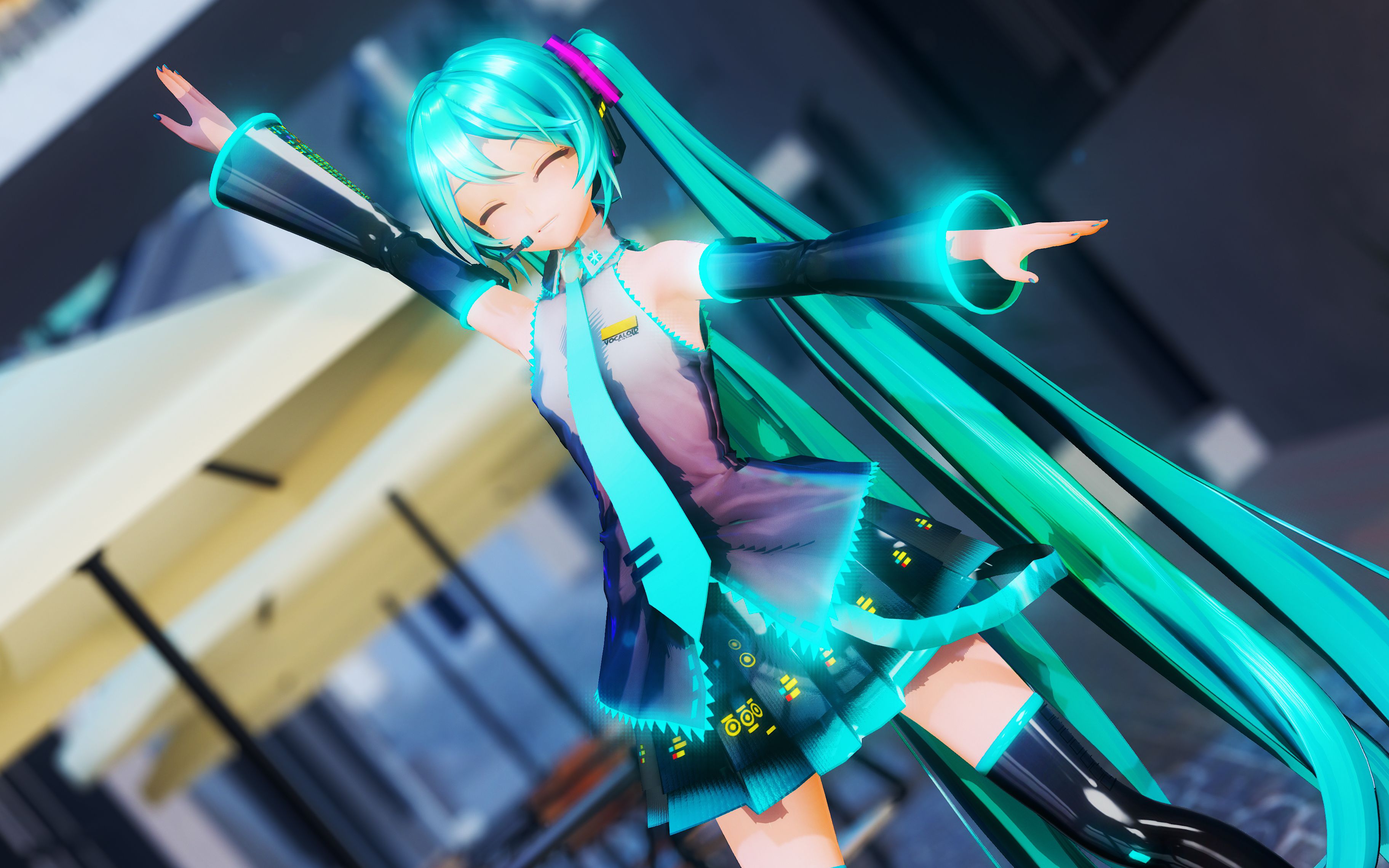 【2021第一作/4k120fps】yyb式初音ミク - prhythmatic // 固定镜头