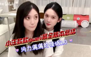 Скачать видео: 小汪款款的怪guai话合集2.0（我们成年人就是喜欢听怪话