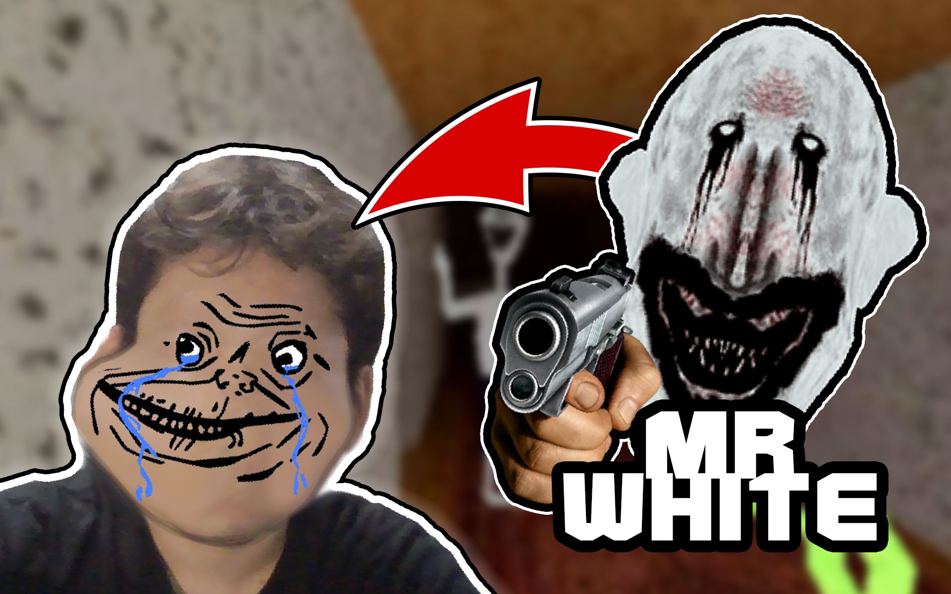 white白先生 恐怖独立游戏搞笑实况解说