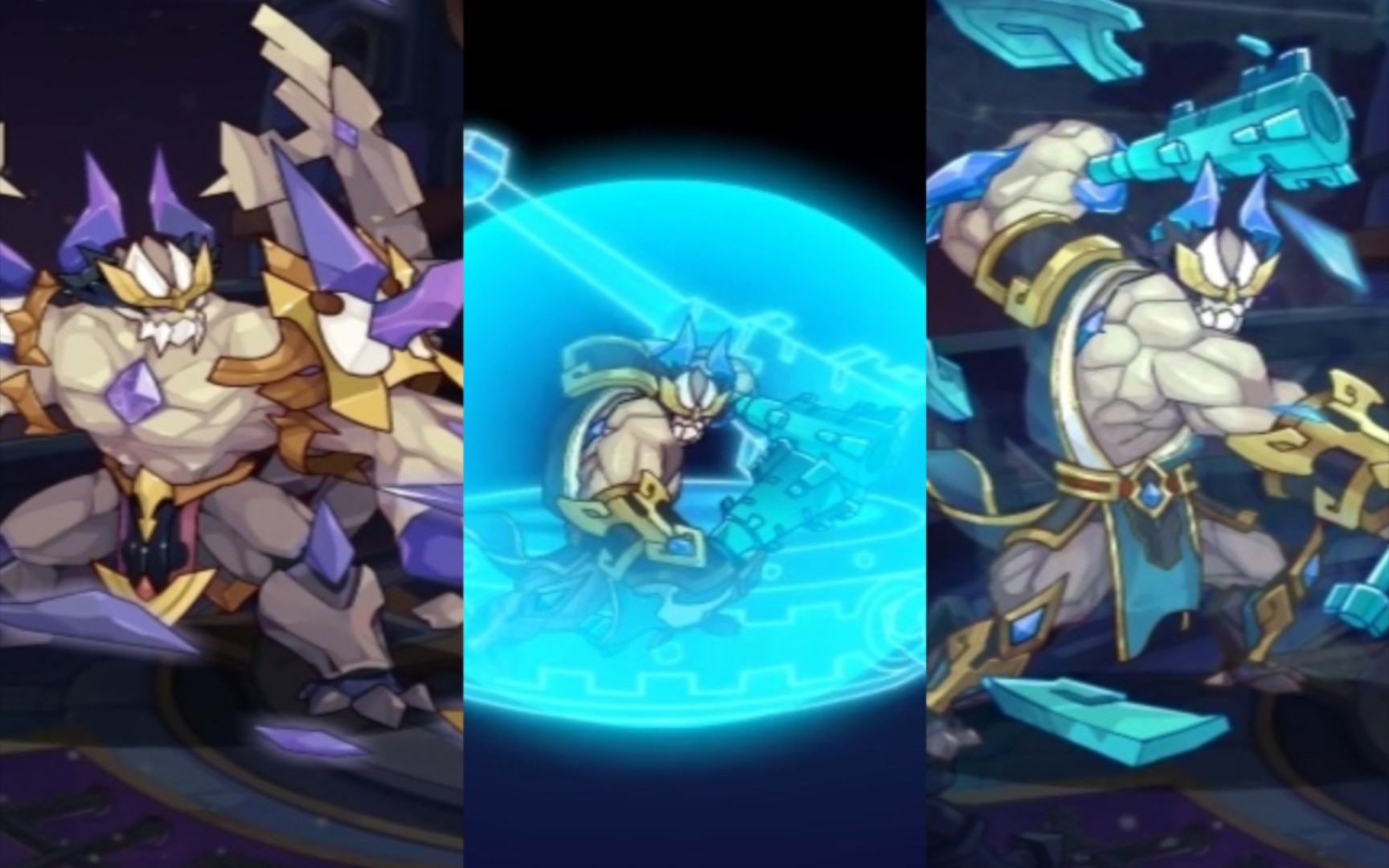 王国五五开 破云猛男 石系精灵王 混沌石王