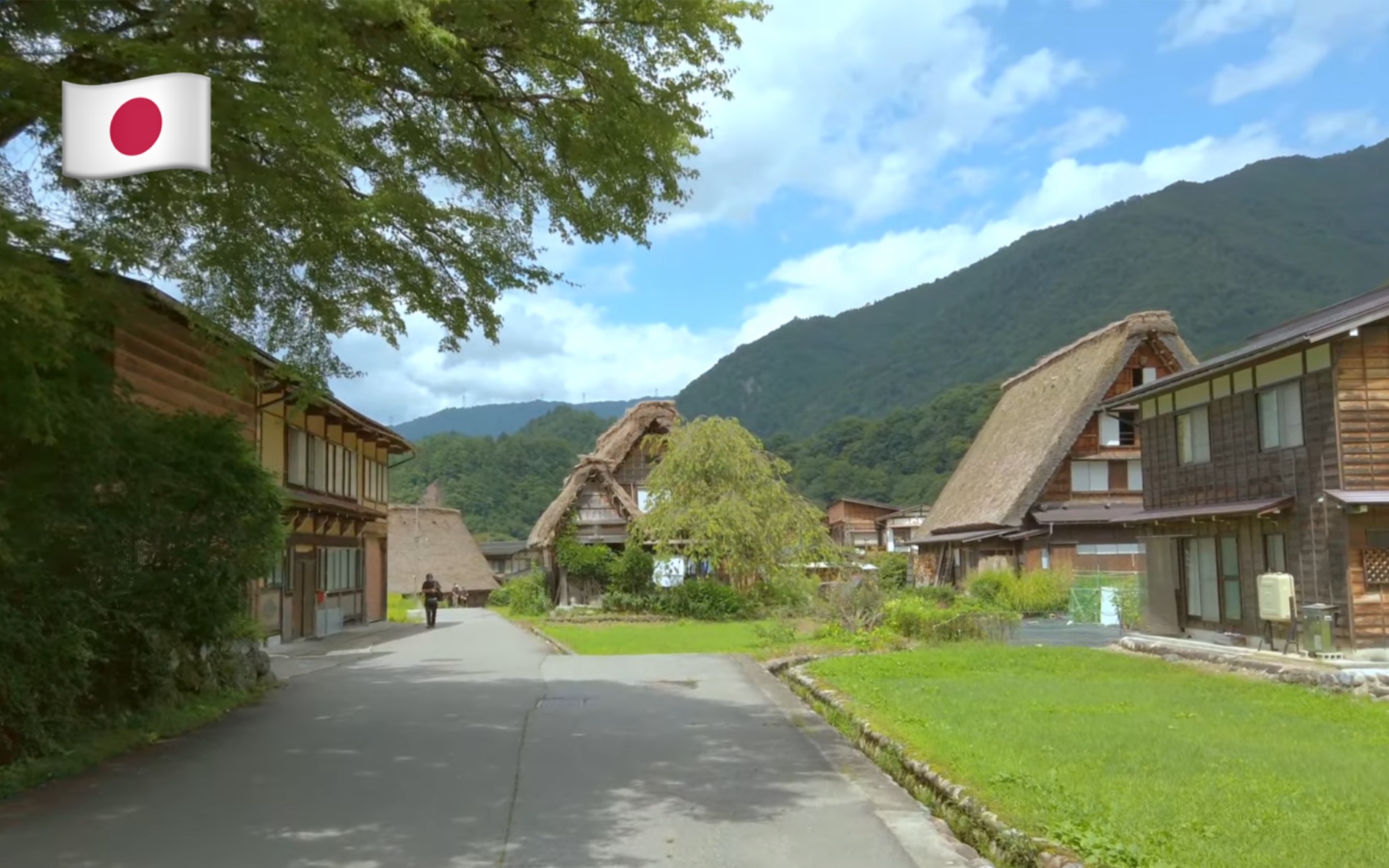 【超清】漫步游日本岐阜县白川乡