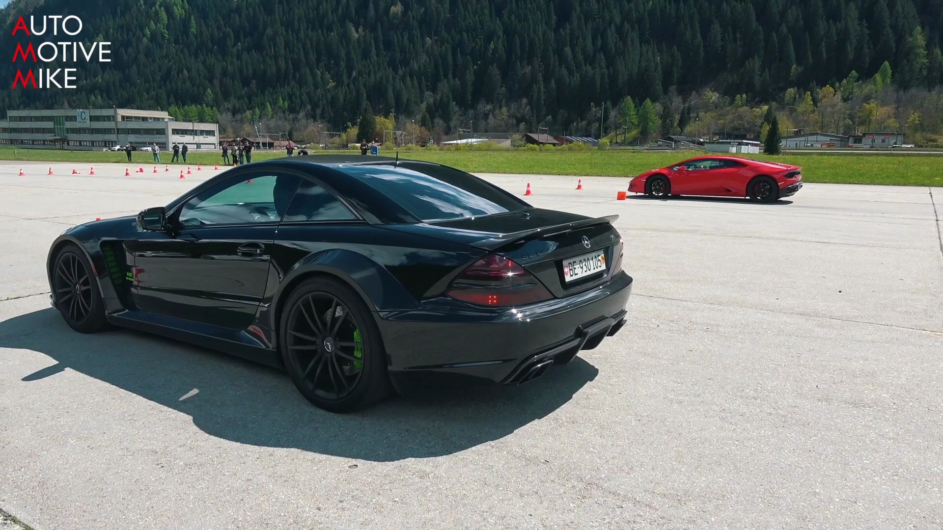 即使过了十年,也能为之一战!奔驰sl65 amg black series挑战众多跑车