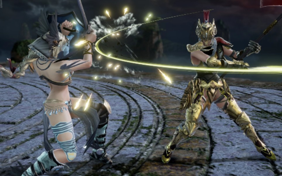 灵魂能力6刀魂6女武神装索菲提亚vs希尔德