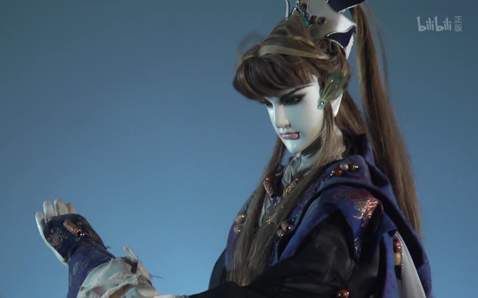 毛笔手写金光布袋戏诗号之砚寒清