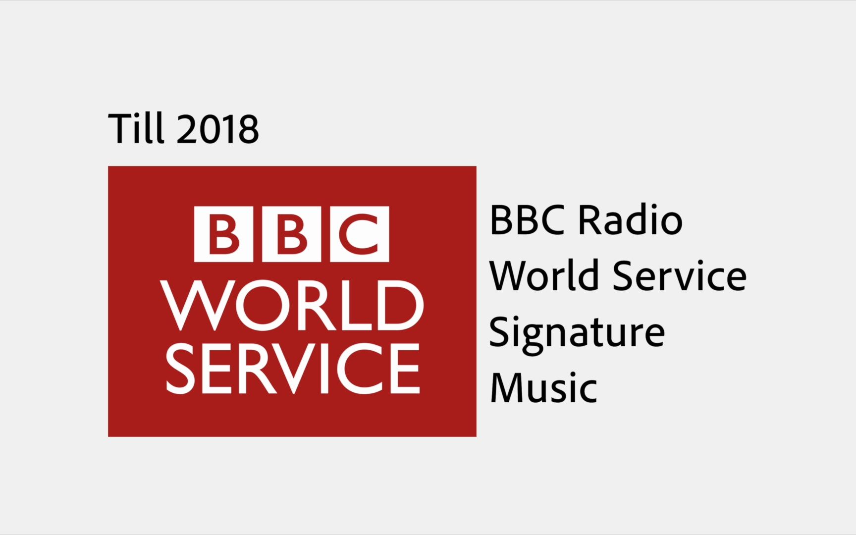 BBC World Service 广播频率提示与整点报时 (20142018)哔哩哔哩bilibili