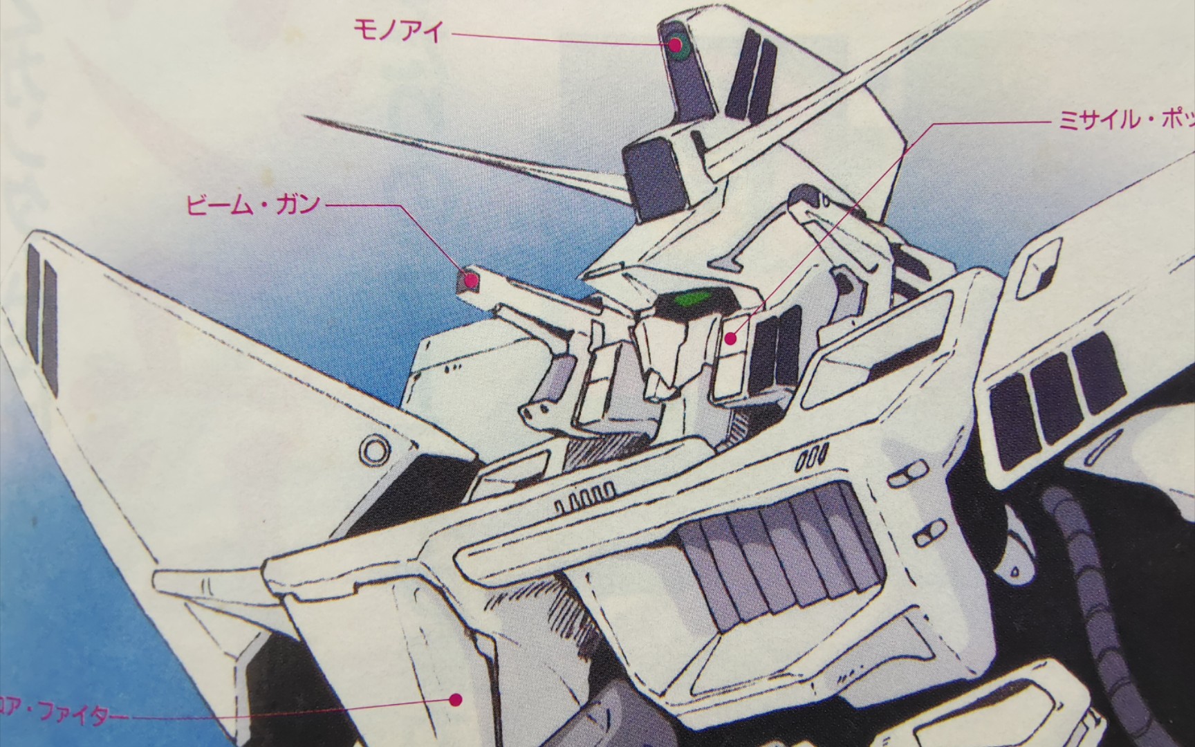 【"稀有插画"赏析第28期】画师"永野护":动画《高达 zz》插画