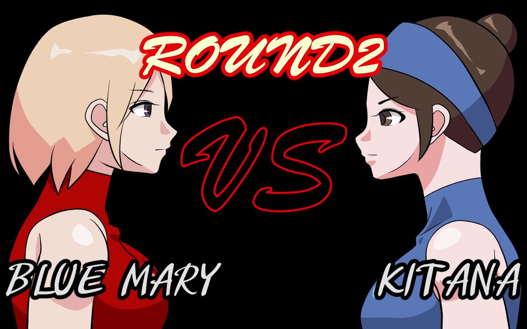 [图]KOF Blue Mary VS MK Kitana catfight animation