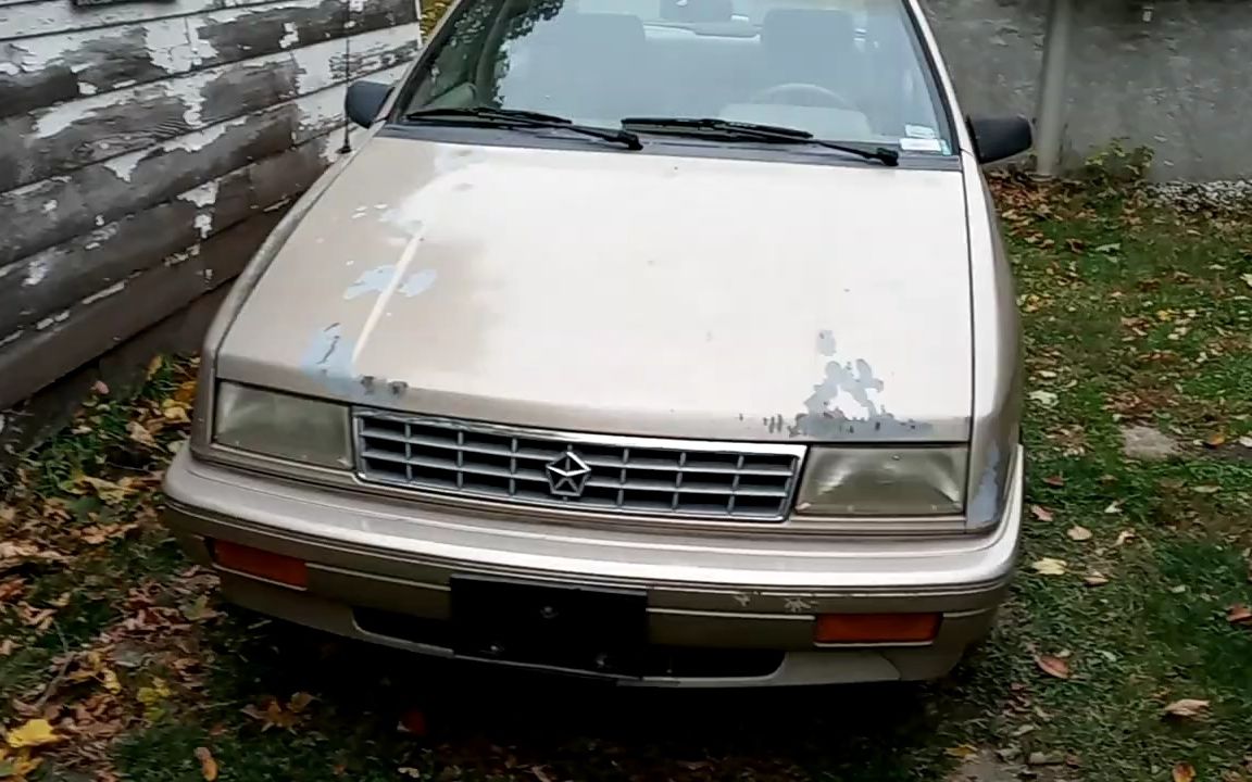 [图]【普利茅斯太阳舞·第一人称驾驶】1992 Plymouth Sundance (Walkaround and Test Drive)