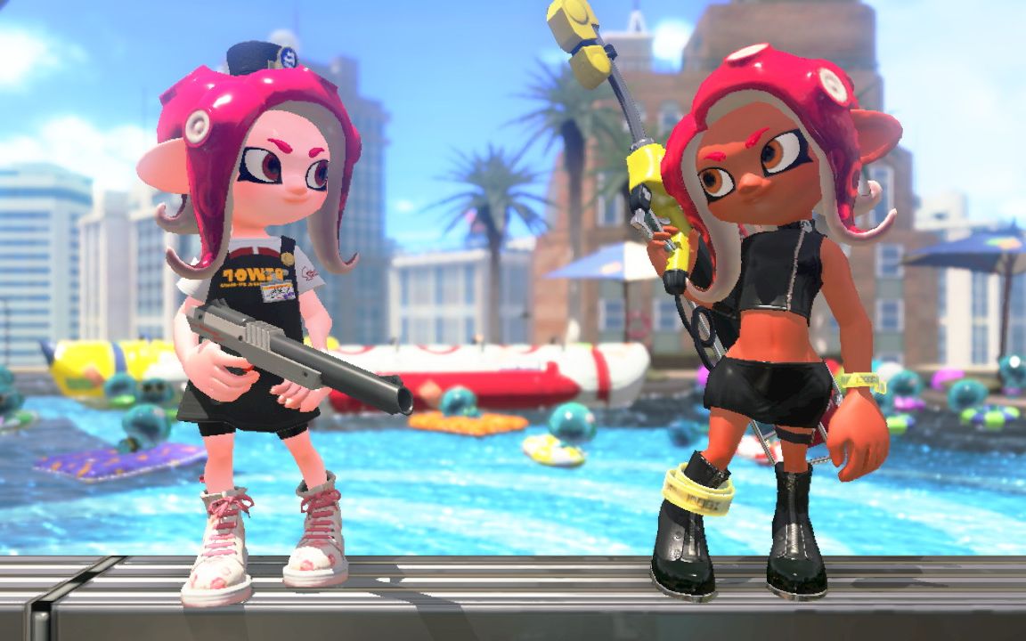 【splatoon2】【喷射战士2】中刷使洛一kill集锦