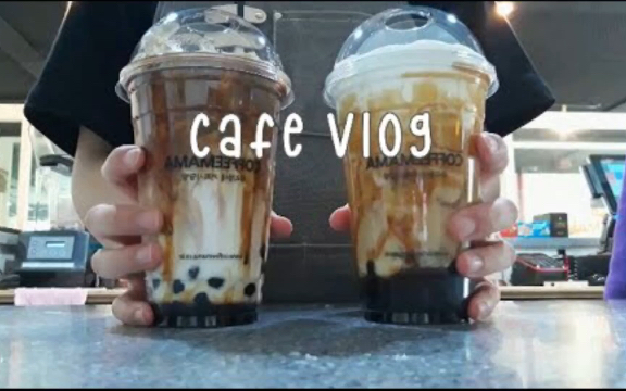 【中字】CAFE VLOG[COFFEE MAMA]20210508|黑糖拿铁|黑糖奶茶|芒果思慕雪|桃子冰茶|治愈解压|饮料制作vlog哔哩哔哩bilibili