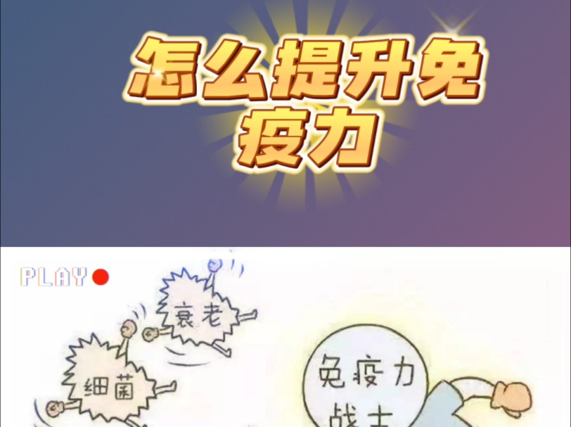 怎么提升免疫力哔哩哔哩bilibili