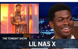 Download Video: 【肥伦今晚秀】 纳斯小子Lil Nas X和吉米聊他在SNL表演时的服装事故 这苏格兰裙子非常抢眼