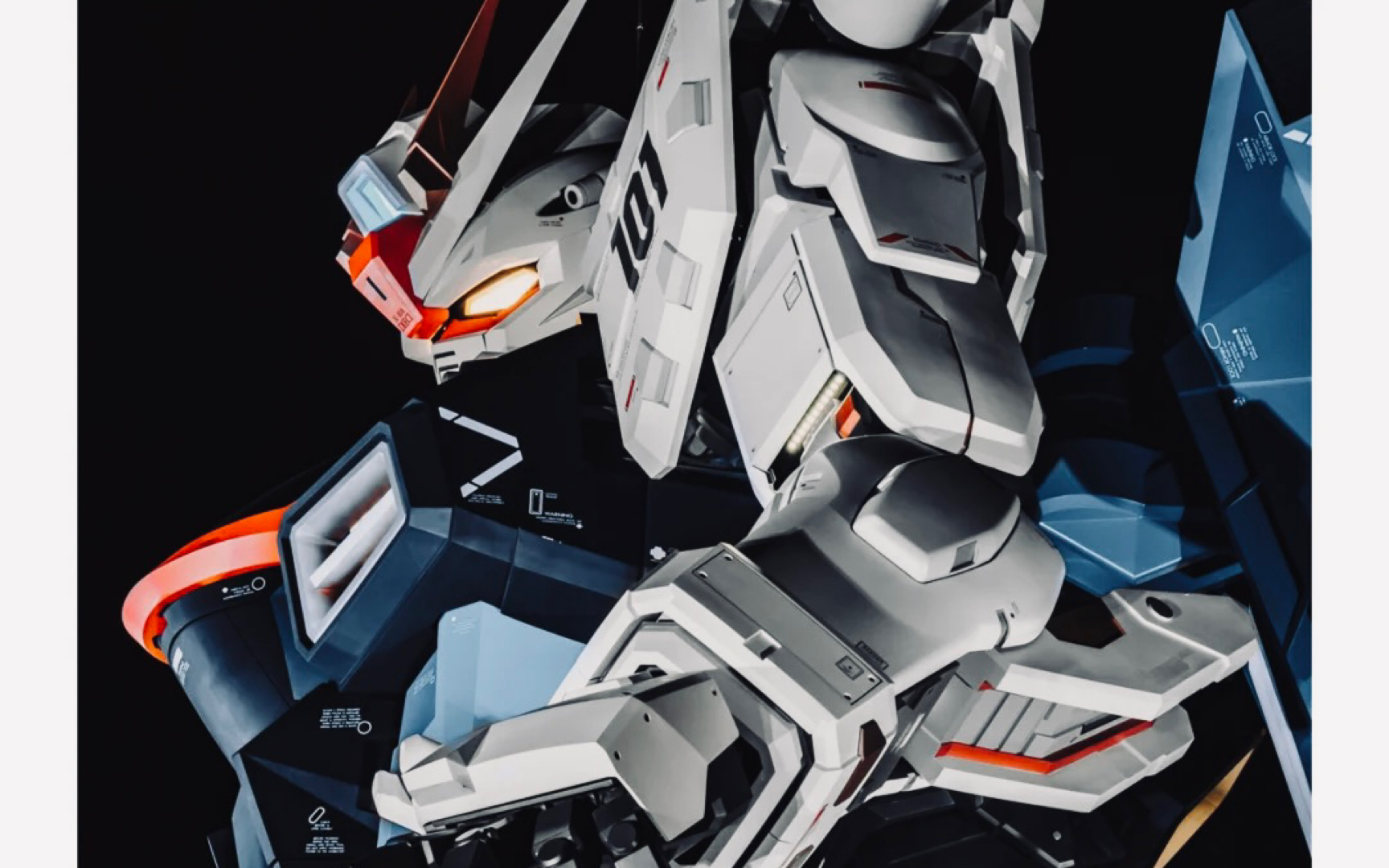 1080p上海自由高达雕像40cm款,镇宅神物,实物非常精致