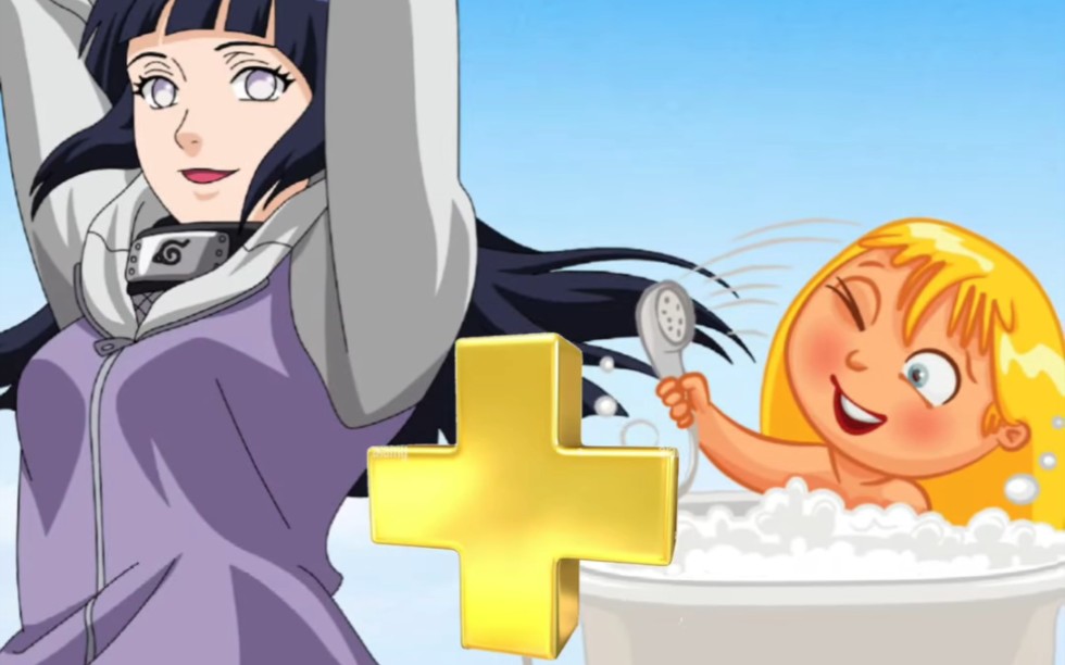 火影忍者人物 洗澡后