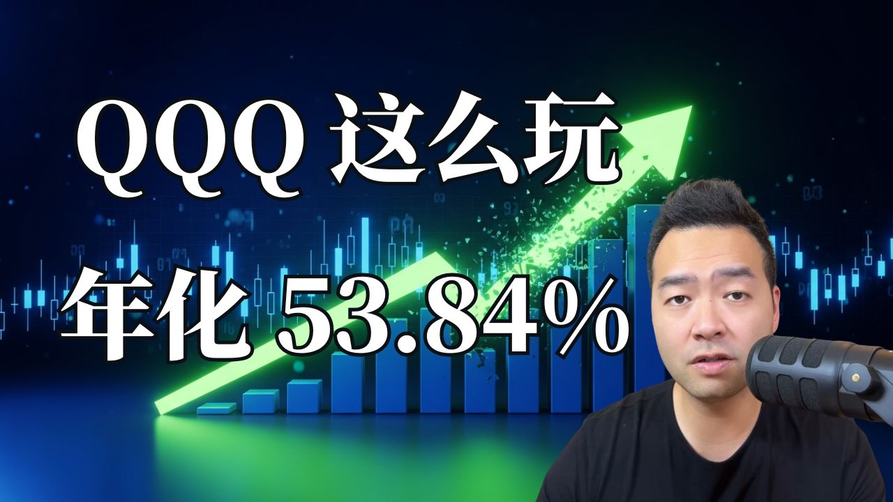 我用真实的历史数据回测了QQQ,  发现了这个不用盯盘，不用选股，普通人都能学会的懒人投资策略