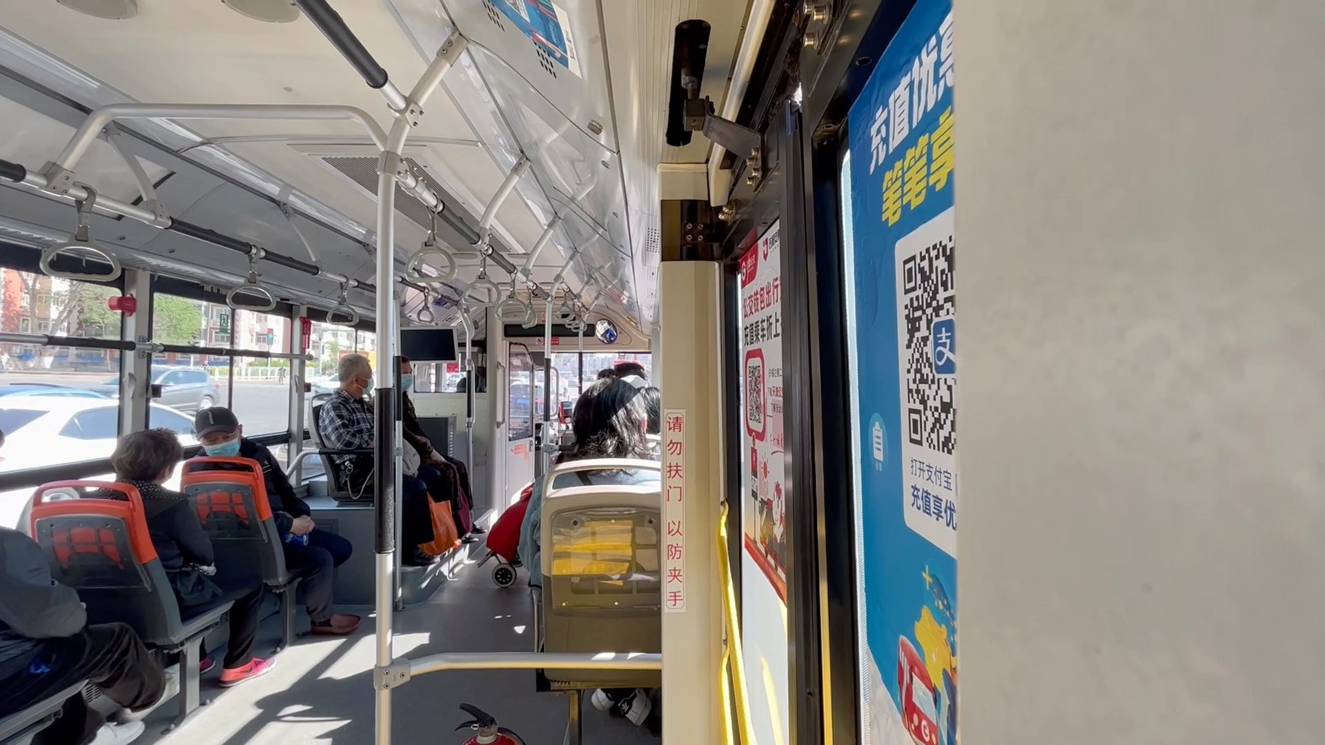 天津公交47路8-2048行驶实录(有露脸)