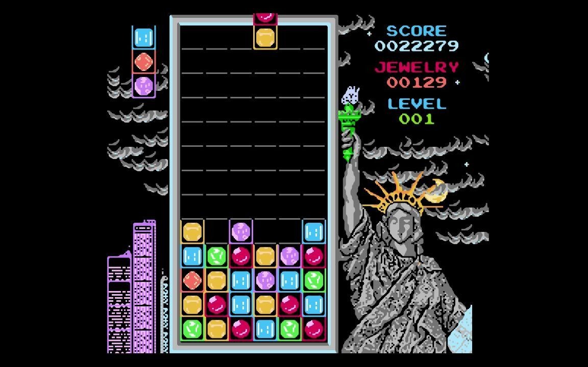 小霸王学习机回忆宝石方块俄罗斯方块