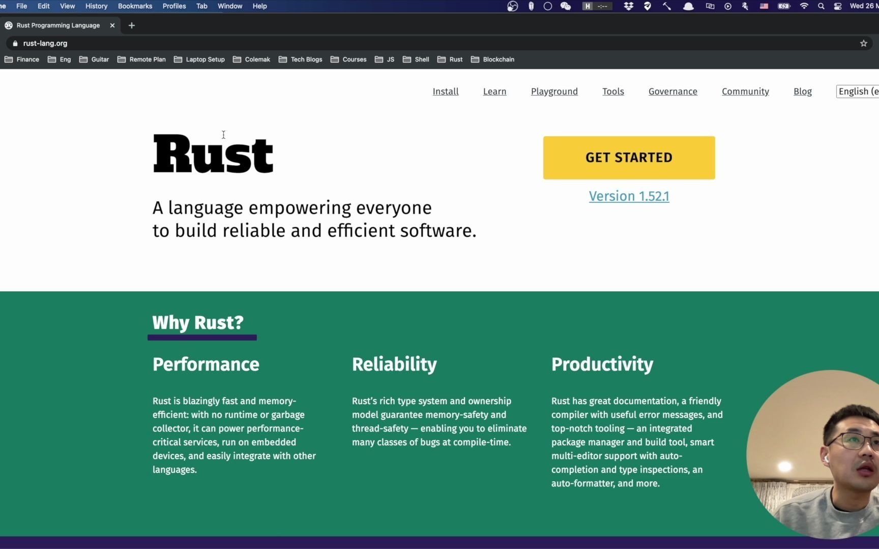 【跟我一起学  rust】rust介绍 安装 第一章哔哩哔哩bilibili