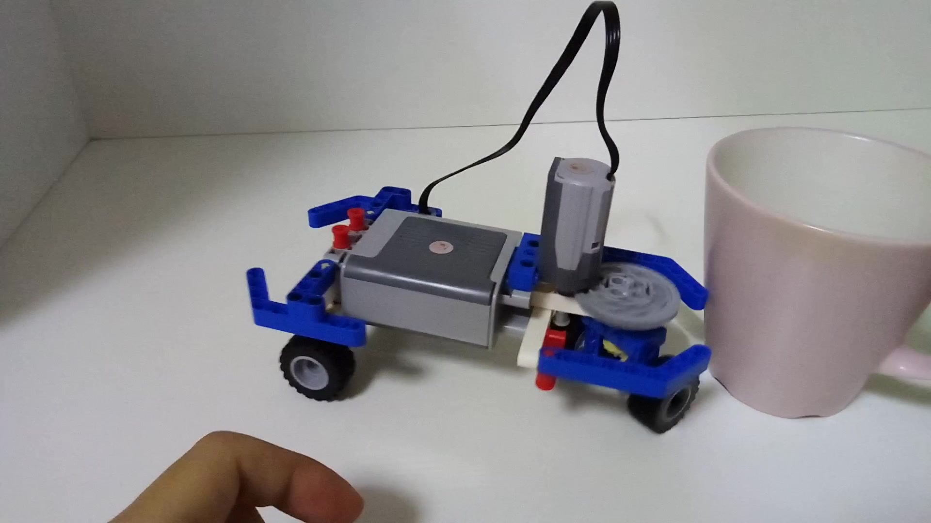 【乐高9686套装作品展示】避障车