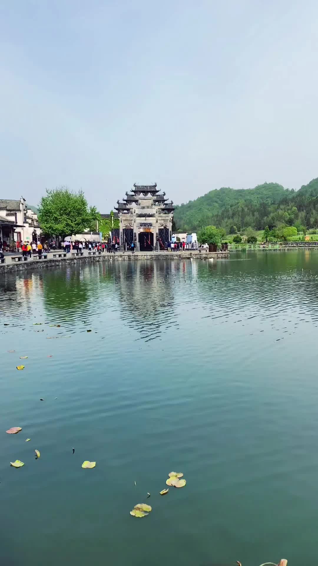 10天前的5a景区西递古村,今天人气定会更旺6898_哔哩哔哩_bili