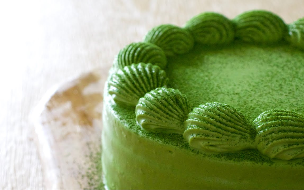 【Les sens ciel】抹茶蛋糕~|How to make Matcha cake哔哩哔哩bilibili