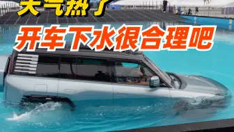 夏天开车去游泳，很合理吧？