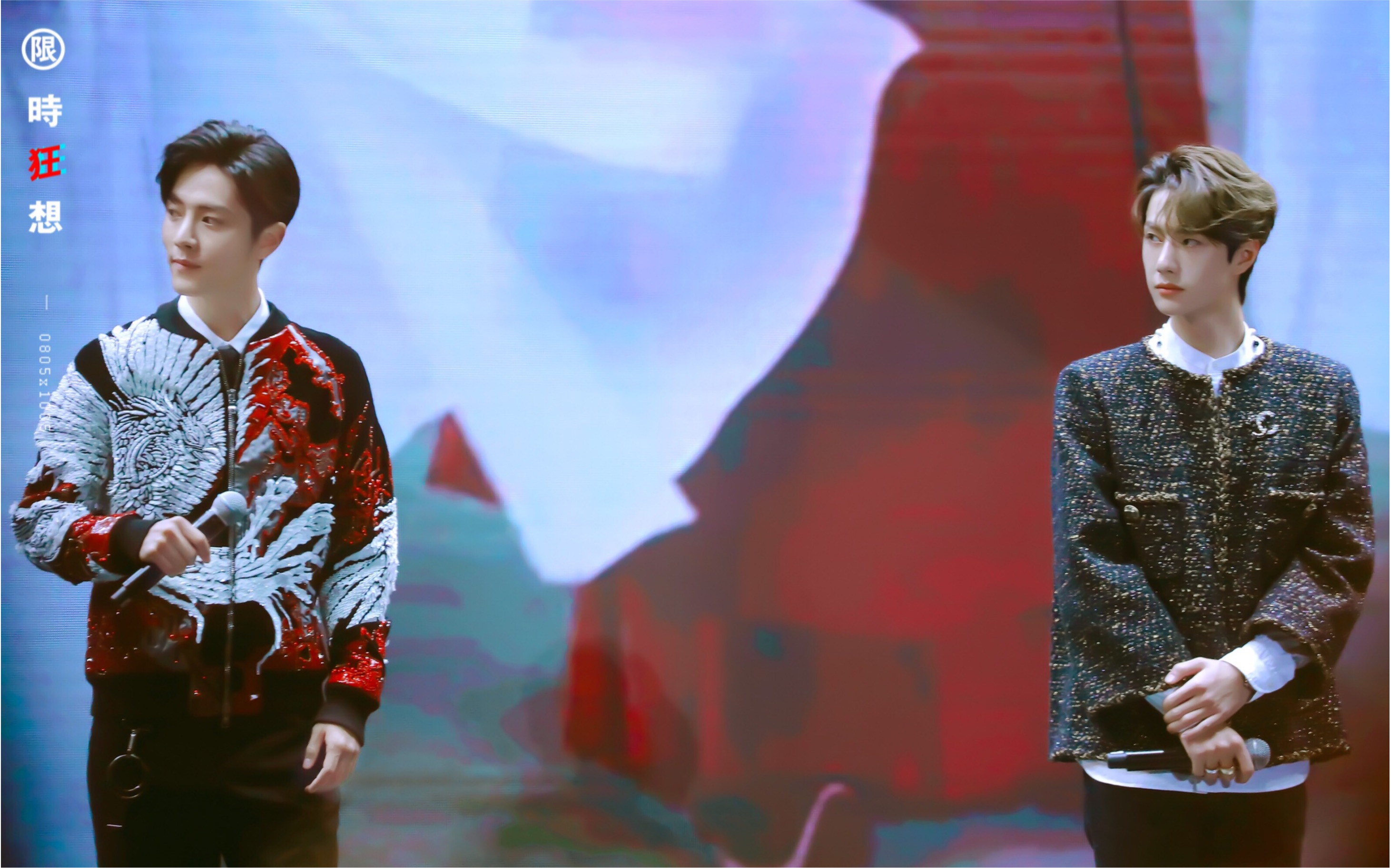 【限时狂想】陈情令泰国见面会丨王一博x肖战丨花絮 对视fo_哔哩哔哩
