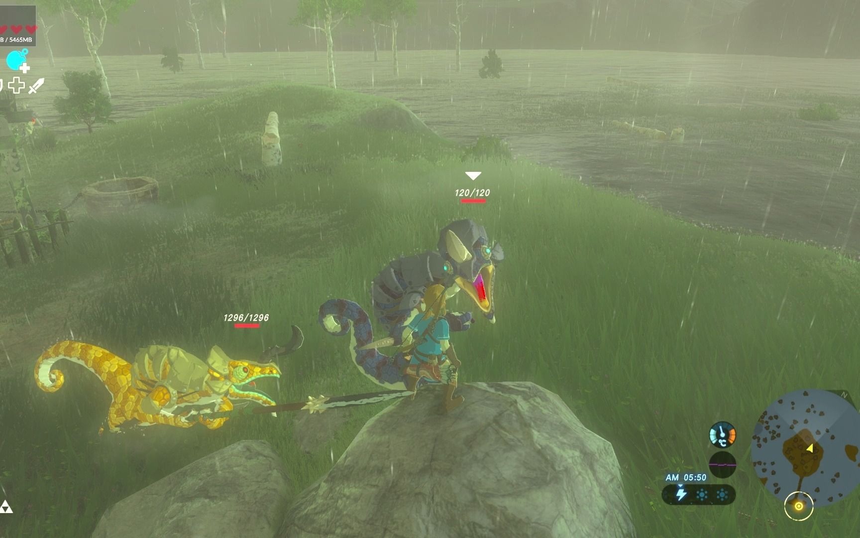 【塞尔达】看把这只蜥蜴给气的