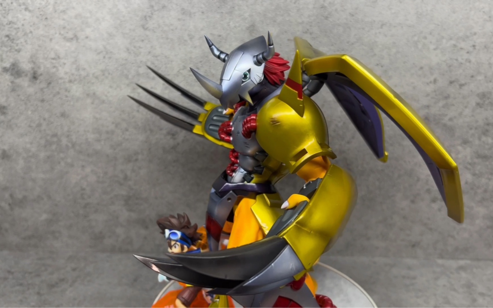 megahouse gem 数码宝贝大冒险 八神太一&战斗暴龙兽