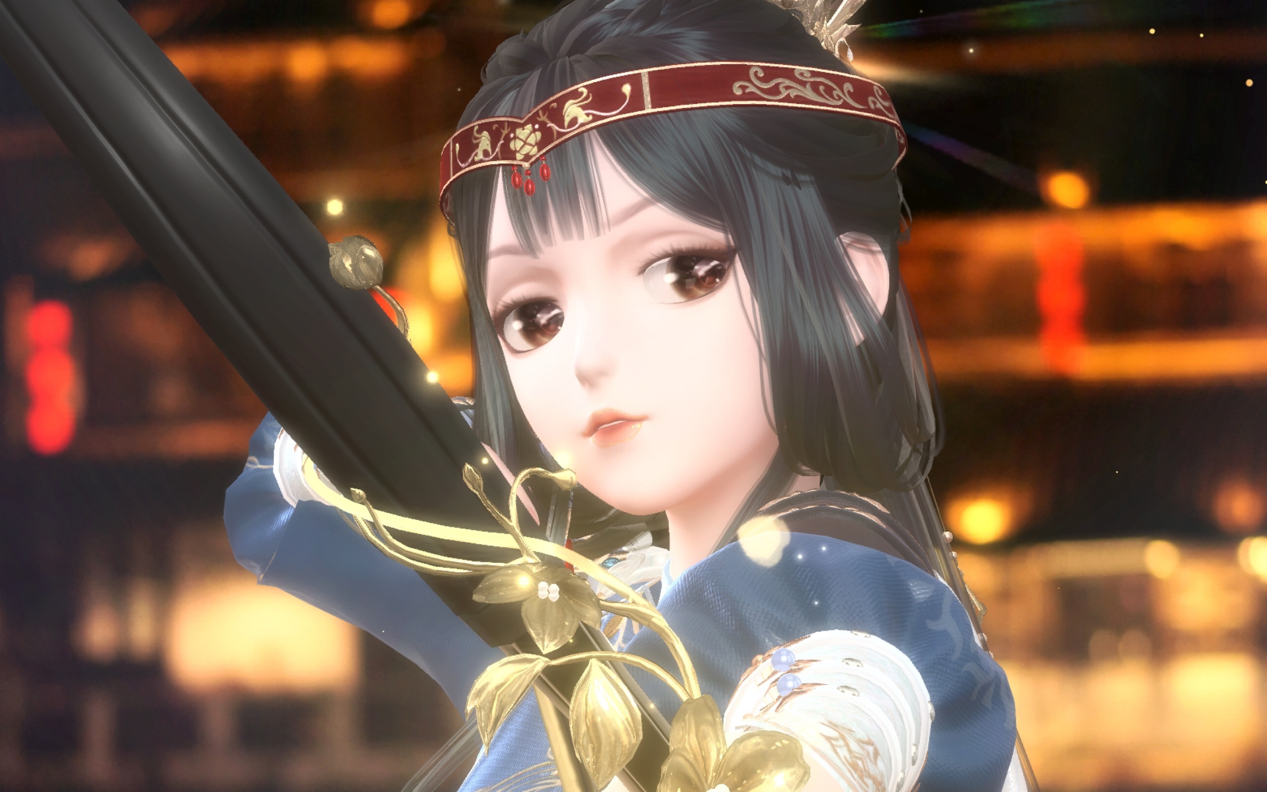 闪耀暖暖 【小李广花荣】"弓开秋月分明,雕翎箭发迸寒星"