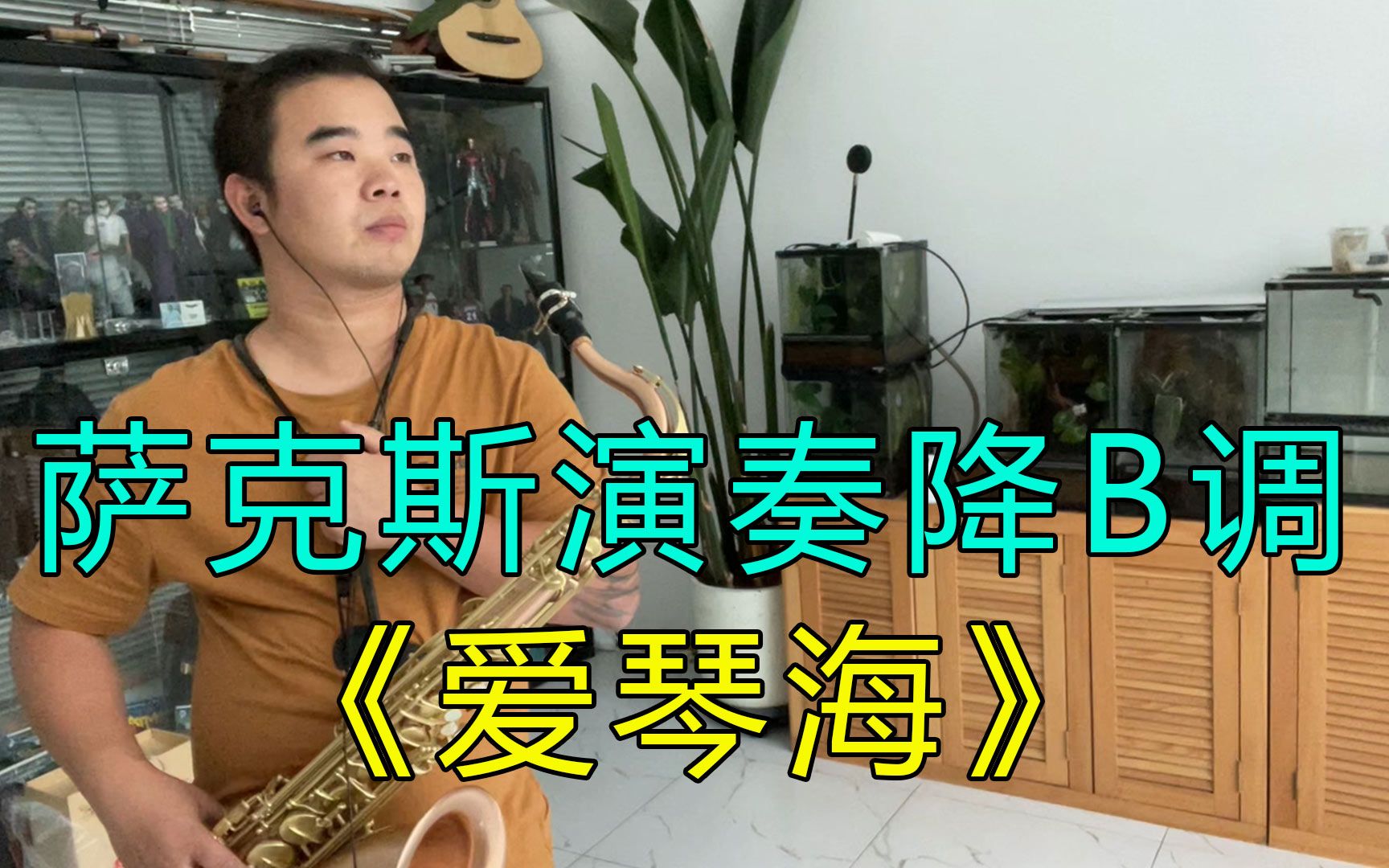 【萨克斯】萨克斯演奏《爱琴海》次中音版本,旋律优美动听,好听至极