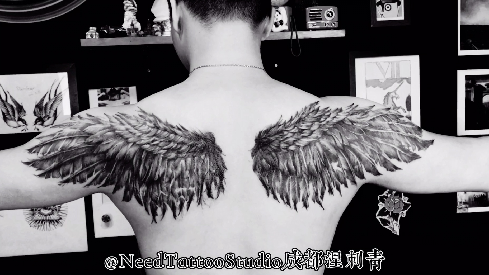 #NeedTattoo# 翅膀纹身哔哩哔哩bilibili