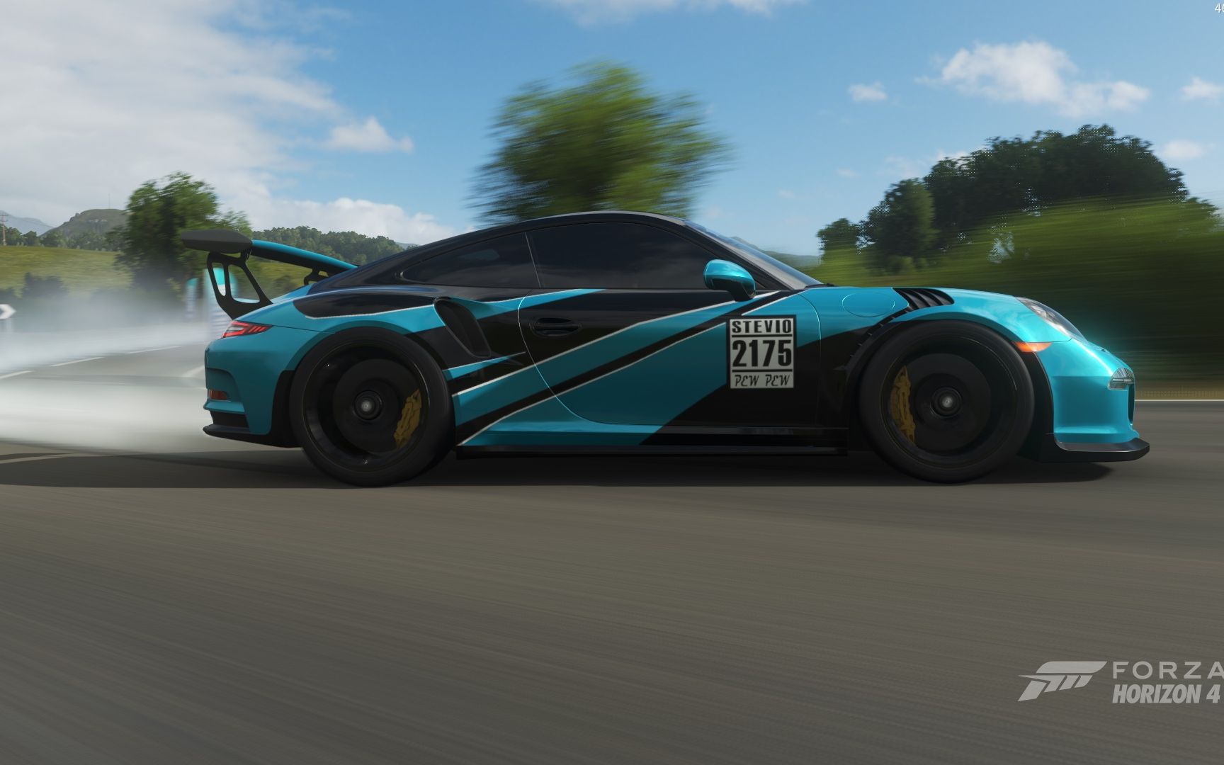 【地平线4】传奇车型保时捷911 gt3 rs preorder car 本作最强保时捷