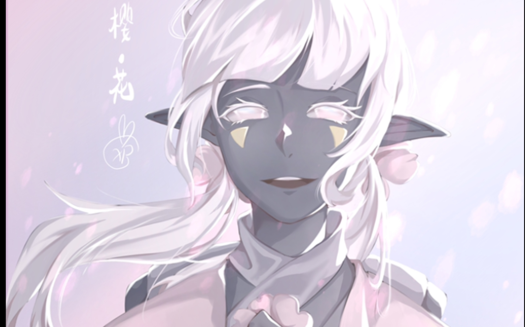 【sky光遇/绘画】樱.花-送给亲爱的的樱花先祖