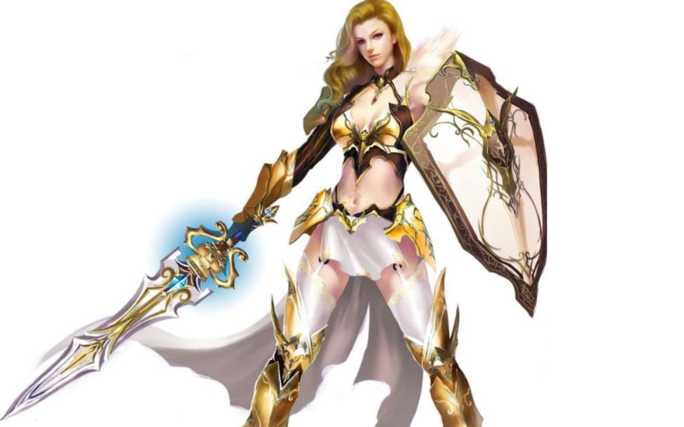 龙之谷韩服新职业【光明女王】vs【女武神】内战!绝对燃爆!