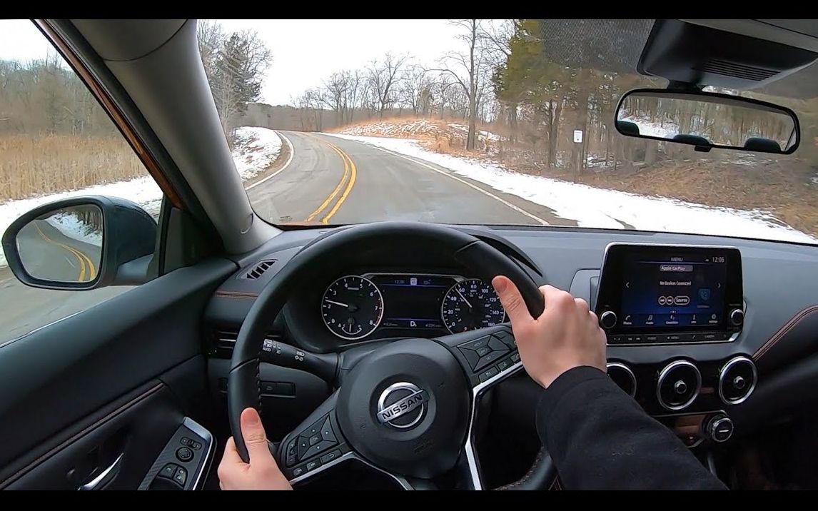 「第一视角」雪地试驾 全新日产轩逸 2.0l cvt 149匹!