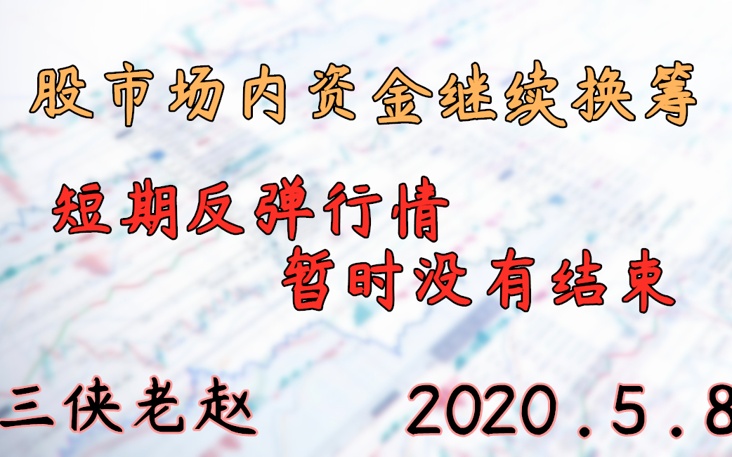 2020.5.8 股市场内资金继续换筹,短期反弹行情还没有结束哔哩哔哩bilibili