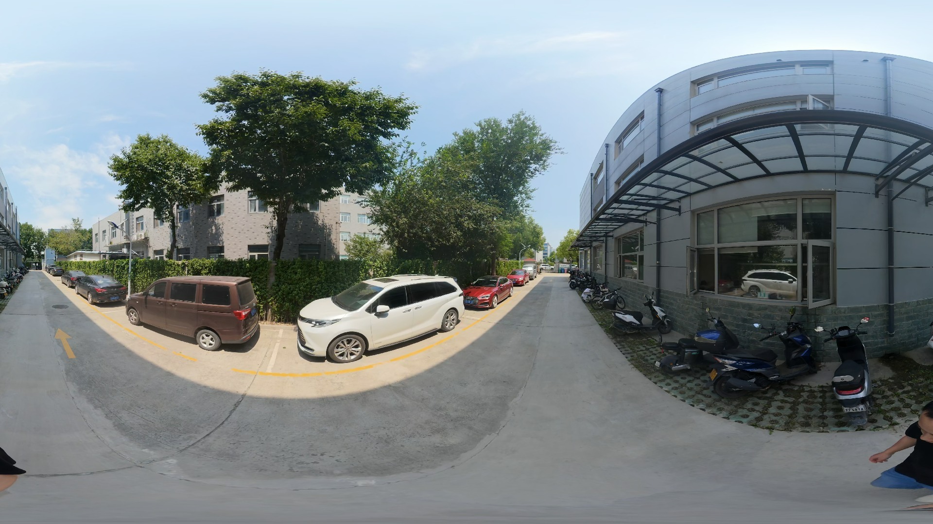 大疆osmo 360全景运动相机8k/30fps全景视频效果
