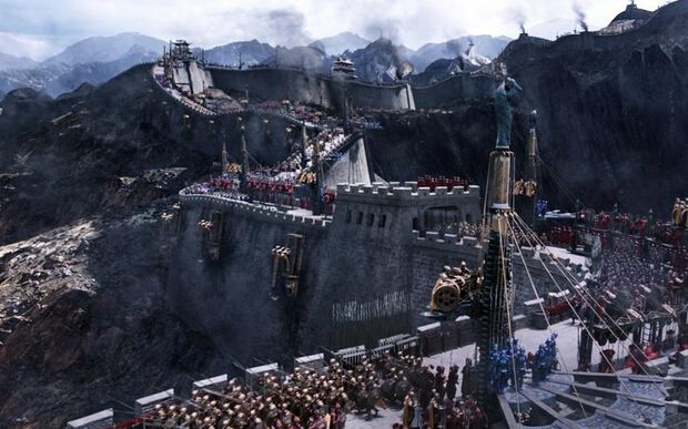 【电影片段】长城 2016 汴梁之战片段_哔哩哔哩_bilibili