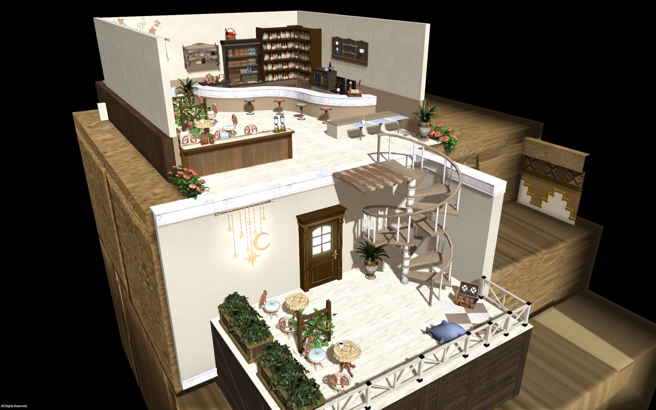 异次元温馨可爱咖啡厅 s