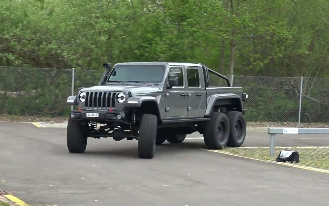 jeep 6x6大皮卡车