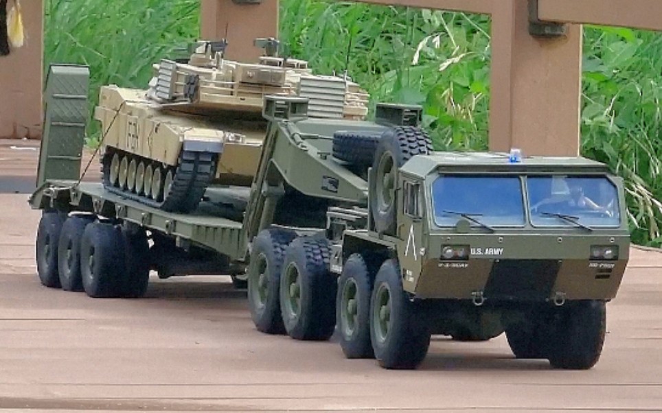 【越野行动】恒冠遥控全地形军卡 恒龙 m1a2坦克 遥控车 遥控模型