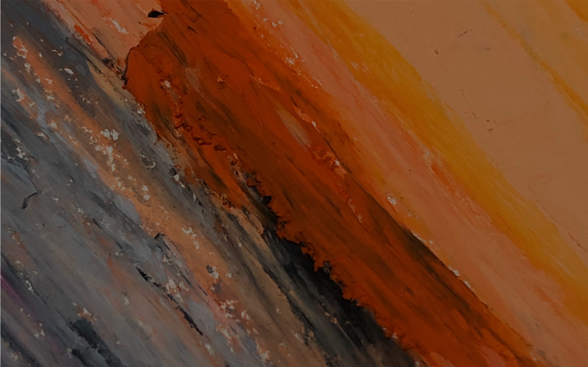 油画棒|日落黄昏|风景画_哔哩哔哩_bilibili