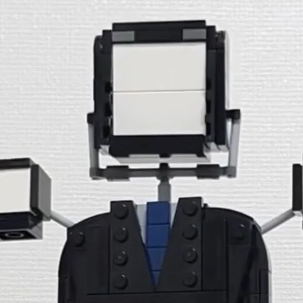 Boneco Montar Roblox Compatível Com Lego Jailbreak Vigilante em
